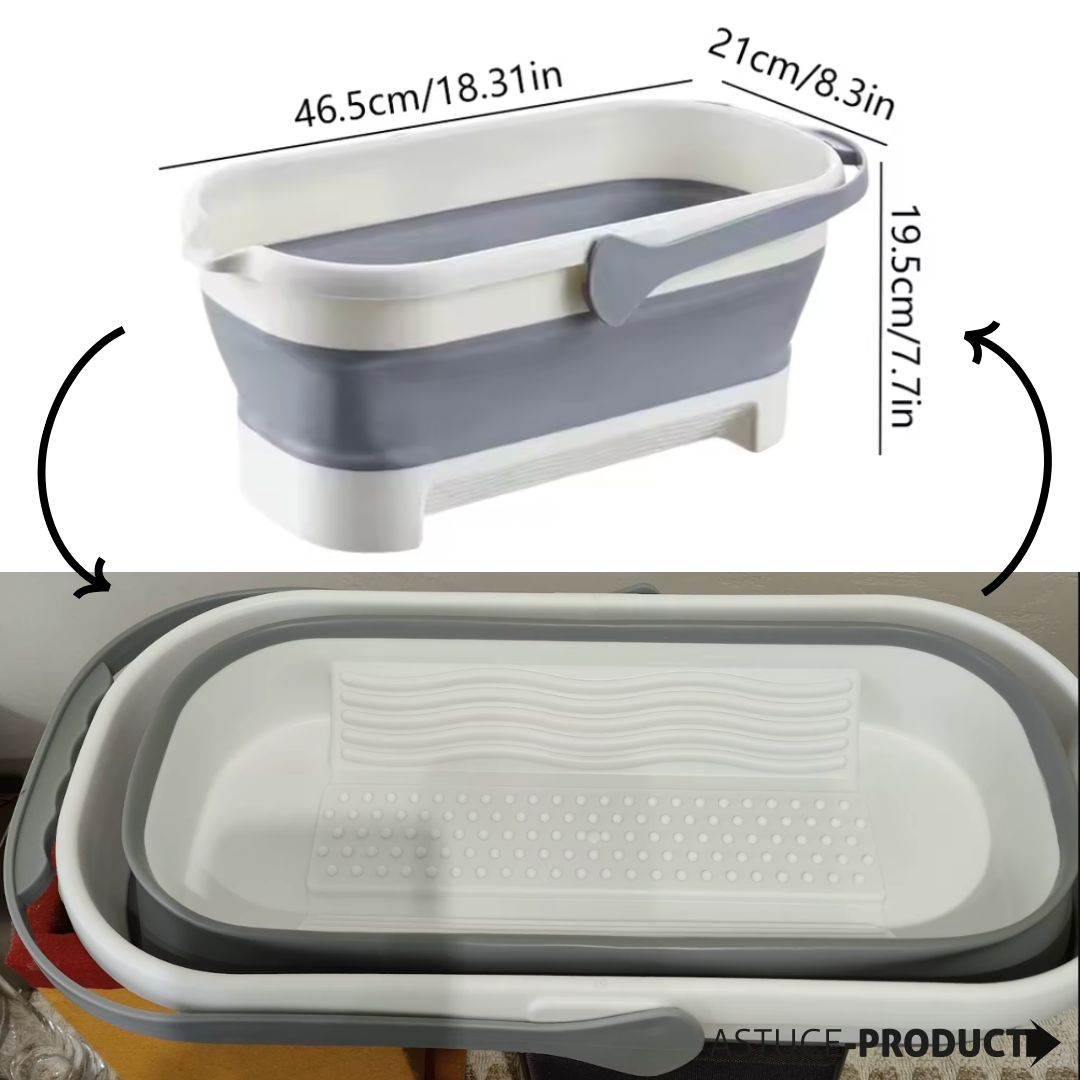 SEAU MAGIC™ - Bassine ou seau pliable