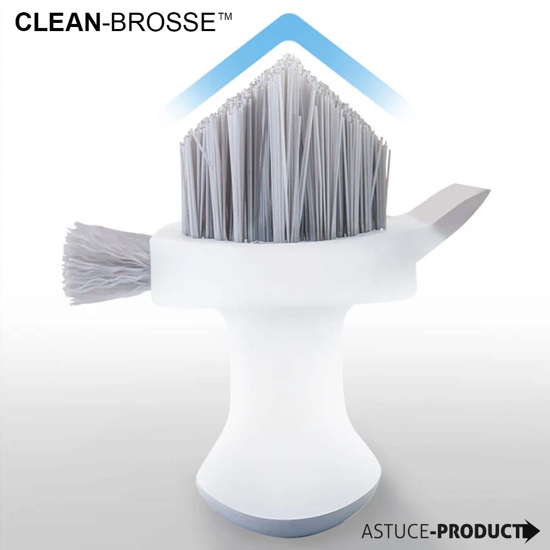 CLEAN-BROSSE™ 4-en-1 pour angles