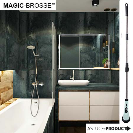 MAGIC-BROSSE™ électrique rechargeable