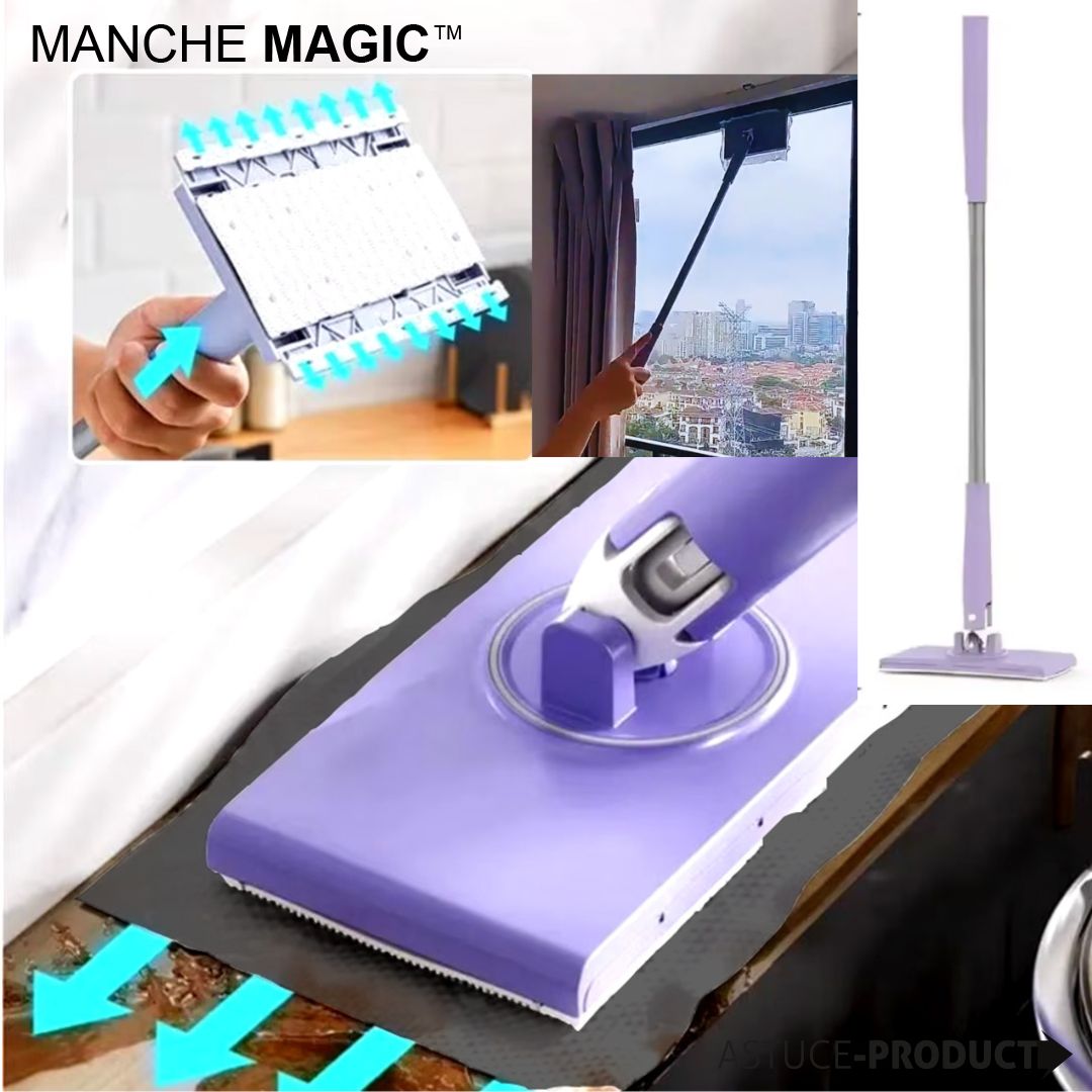 manche pour nettoyage de vitres