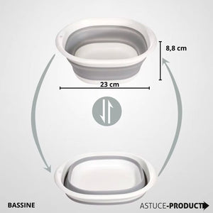 SEAU MAGIC™ - Bassine ou seau pliable