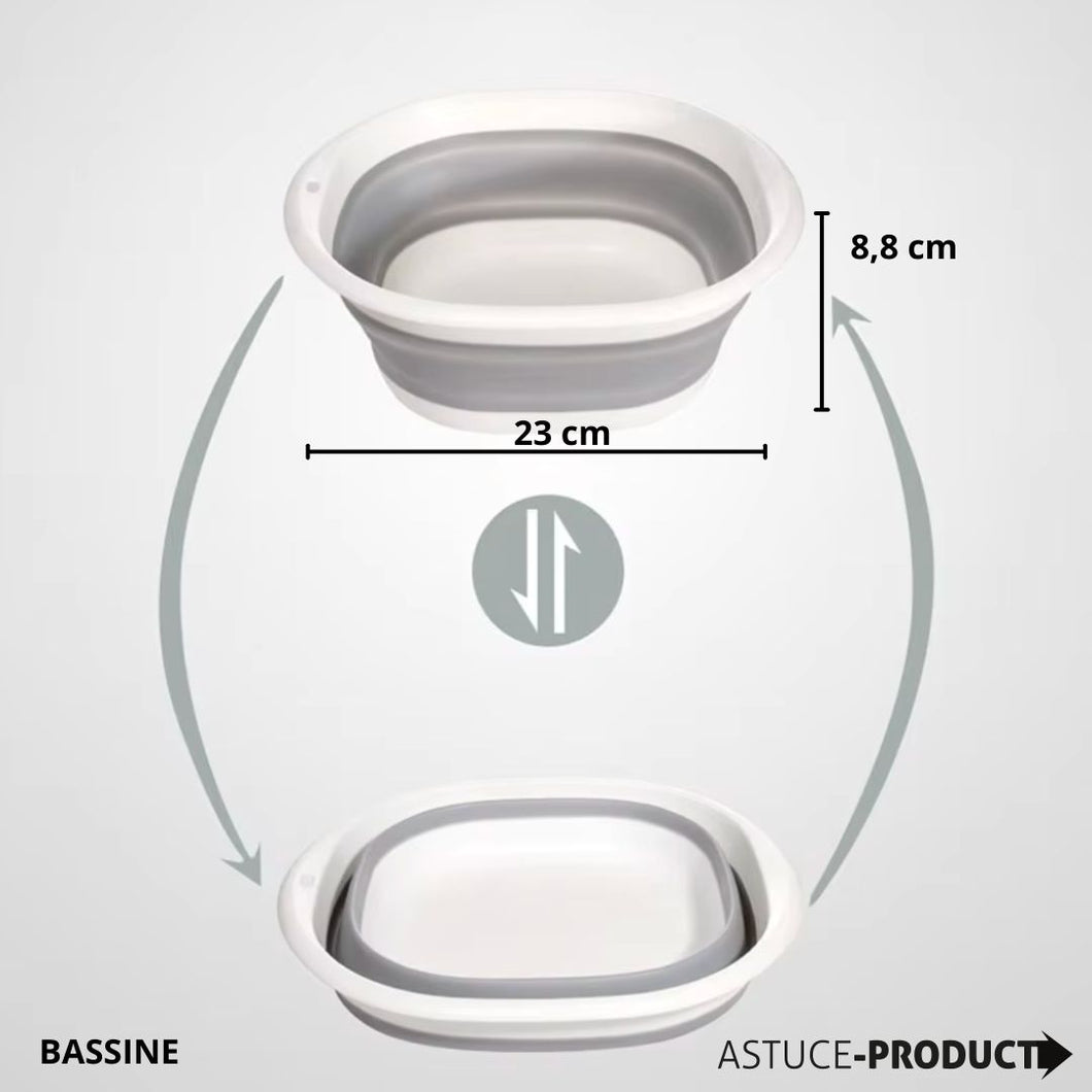 SEAU MAGIC™ - Bassine ou seau pliable
