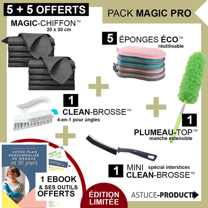 Pack MAGIC PRO Kit de nettoyage complet